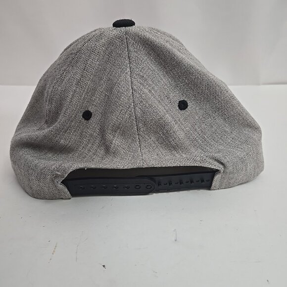 Oliphant Brewing Hat Cap Snapback Gray Black Brim Craft Beer Brewery Wisconsin - Picture 3 of 6